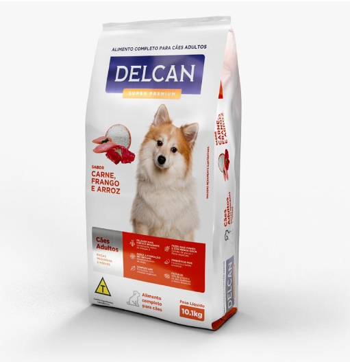 Ração Delcan Super Premium Cães Adultos Raças Pequenas 10,1 Kg
