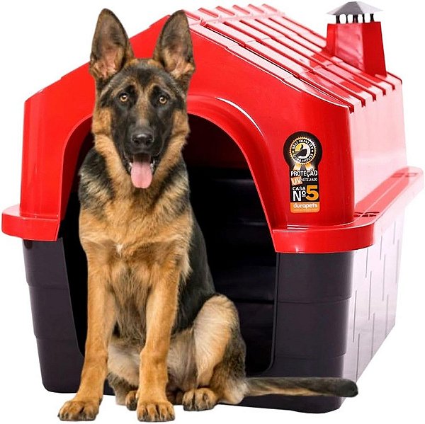 Casa Durahouse Vermelha para Cães N°5