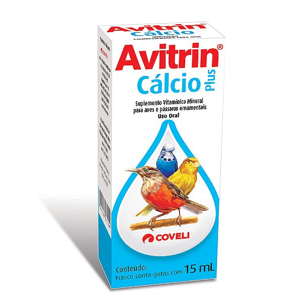 Avitrin Cálcio Coveli 15ml