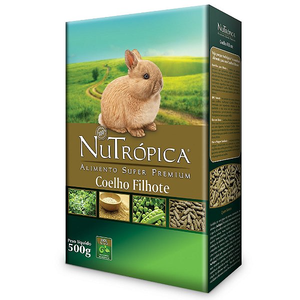 Ração Nutrópica para Coelho Filhote 500 g