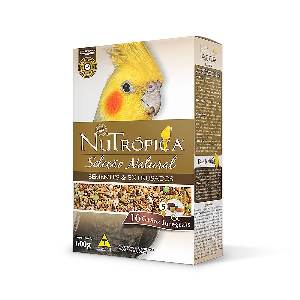 Ração Nutrópica Seleção Natural para Calopsita 600g