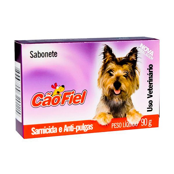 Sabonete Sarnicida Cão Fiel para Cães 90g