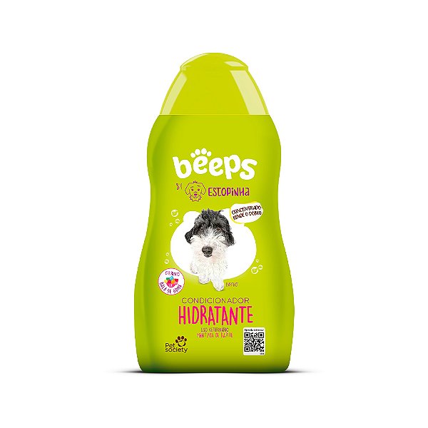 Condicionador Beeps Estopinha Hidratante para Cães 480ml