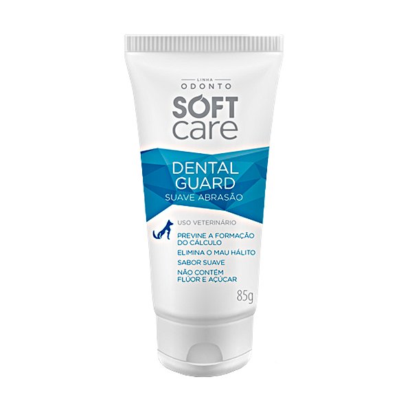 Creme Dental Soft Care Dental Guard Tutti Frutti para Cães e Gatos 85g