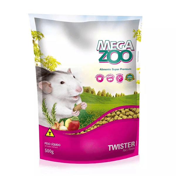 Ração Extrusada Megazoo para Twister 500g