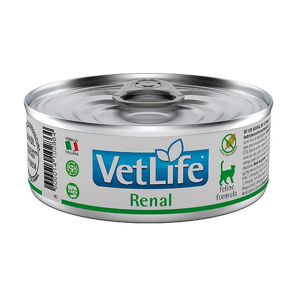 Ração Úmida para Gatos Farmina Vet Life Renal 85g