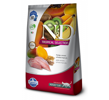 Ração Farmina N&D Tropical Selection Frango para Gatos Adultos 1,5Kg
