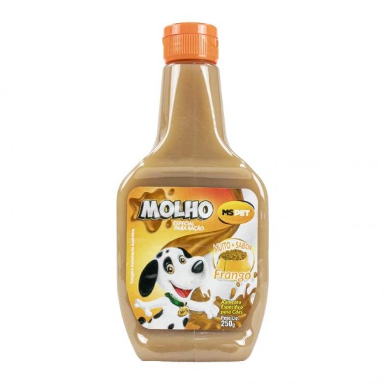 Molho Especial para Rações de Cães Sabor Frango 250g