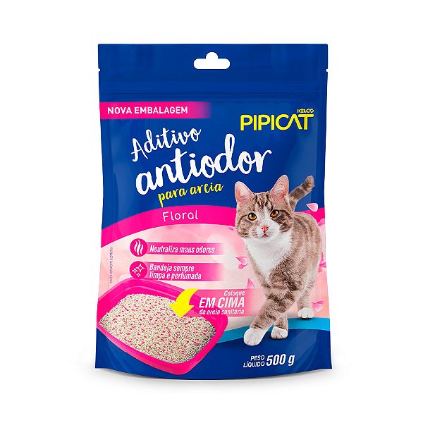 Aditivo Pipicat Floral para Gatos 500g