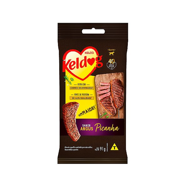Bifinho Keldog Gourmet Picanha Angus para Cães 91g
