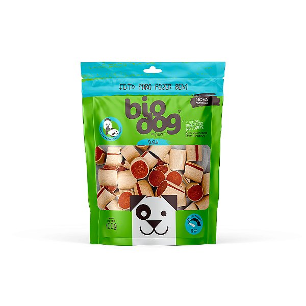 Petisco Snack BioDog para Cães Adultos e Filhotes Gourmet Sushi 100g
