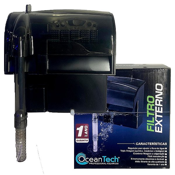 Filtro Externo Ocean Tech Hang On Aquários Hf-400 Ot 450L/h