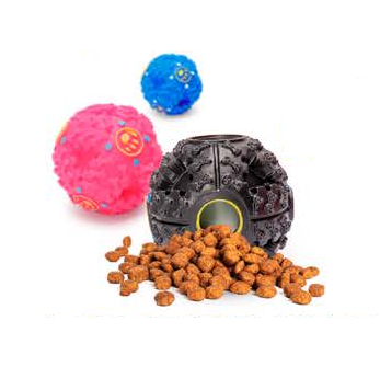 Brinquedo Bola Inteligente com Abertura para Ração