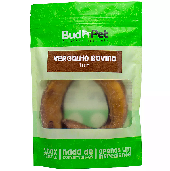 Petisco Vergalho Bovino Argola 1 un.