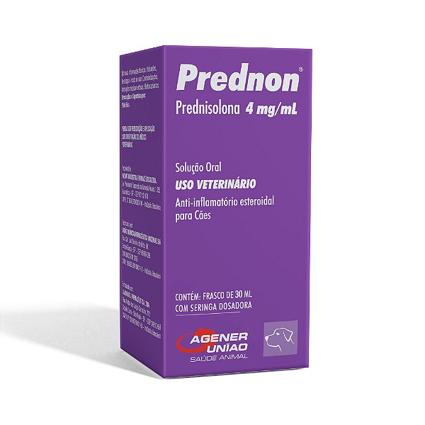 Prednon 4 mg/ml Anti-inflamatório Agener União 30 ml