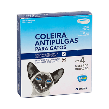 Coleira Bullcat Antipulgas para Gatos
