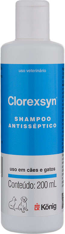Shampoo Ação Antisséptica König Clorexsyn