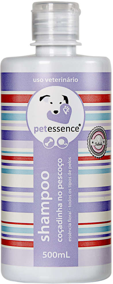 Shampoo Pet Essence Coçadinha no Pescoço para Cães e Gatos 500 ml