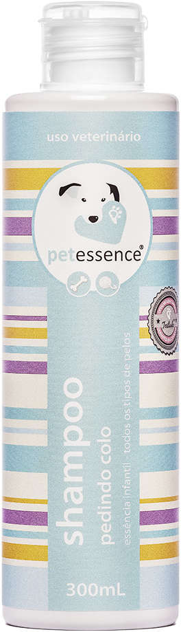 Shampoo Pet Essence Pedindo Colo para Cães e Gatos 300 ml