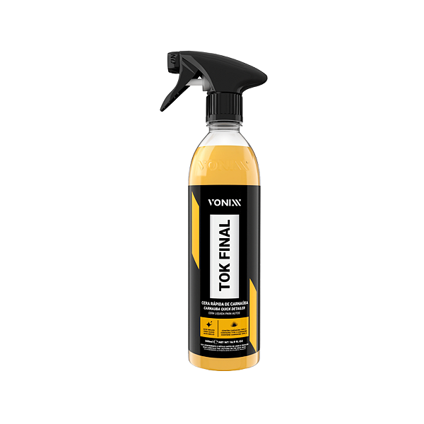 Cera de Carnaúba Tok Final Vonixx 500ml – Brilho Intenso e Proteção Duradoura para Pintura