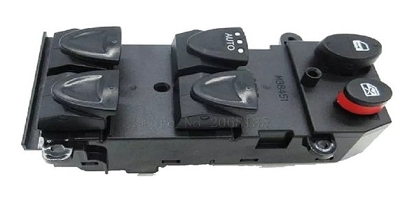 Botão De Vidro Elétrico Honda New Civic 06 A 11