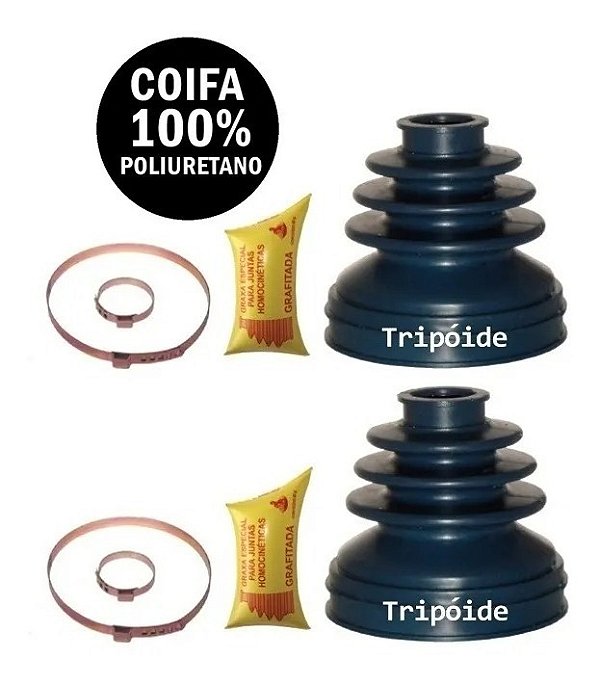 Kit Par Coifa Homocinética Câmbio Corolla (2001/2014)