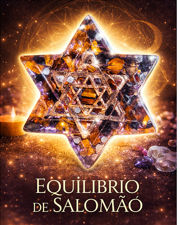 Orgonite Equilibrio de Salomão