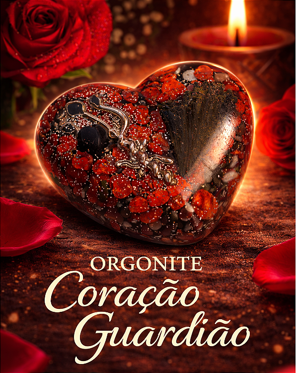 Orgonite Coração Guardião