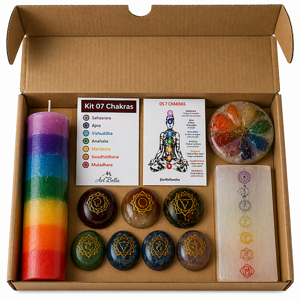 Kit Orgonite 7 Chakras