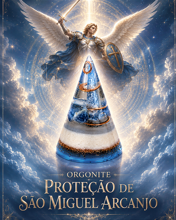 Orgonite Proteção de São Miguel Arcanjo