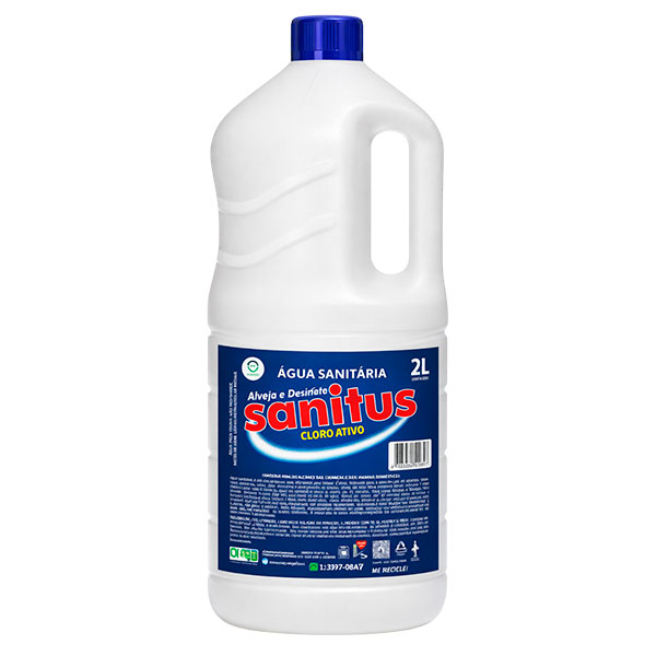 Água Sanitária Sanitus 2L