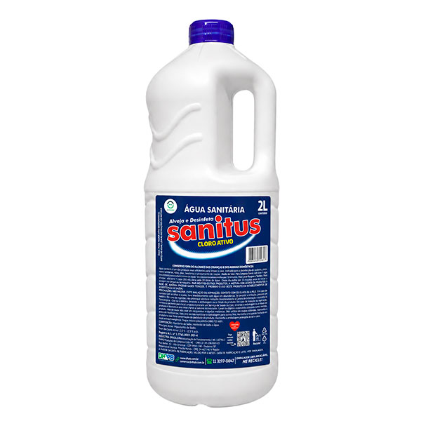 Água Sanitária Sanitus 2L