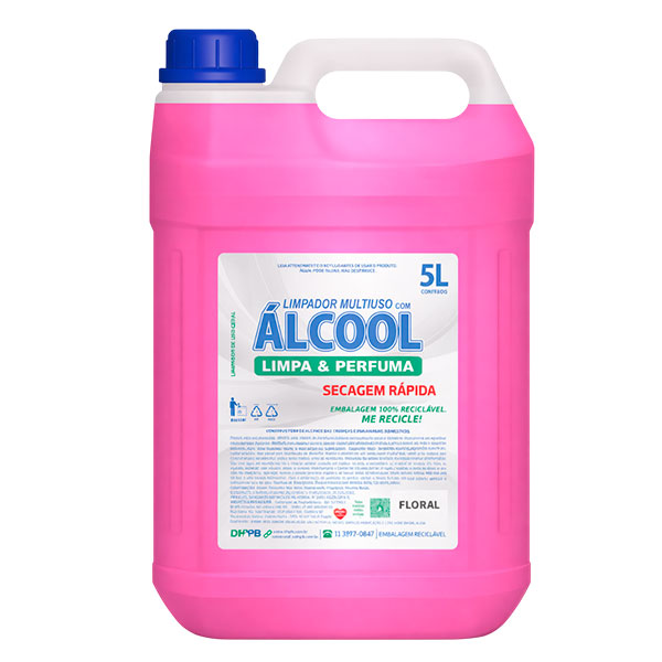 Álcool Perfumado Floral DHPB 5L