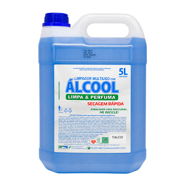 Álcool Perfumado Talco DHPB 5L