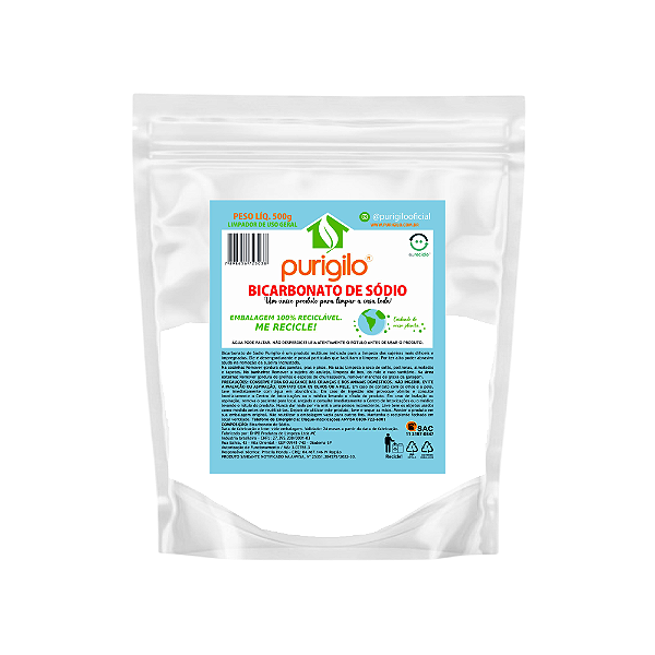 Bicarbonato de Sódio Purigilo 500g