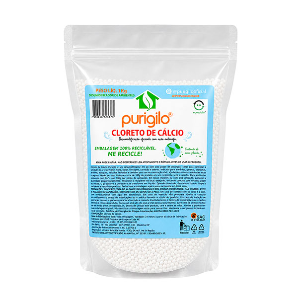 Cloreto de Cálcio Purigilo 1kg