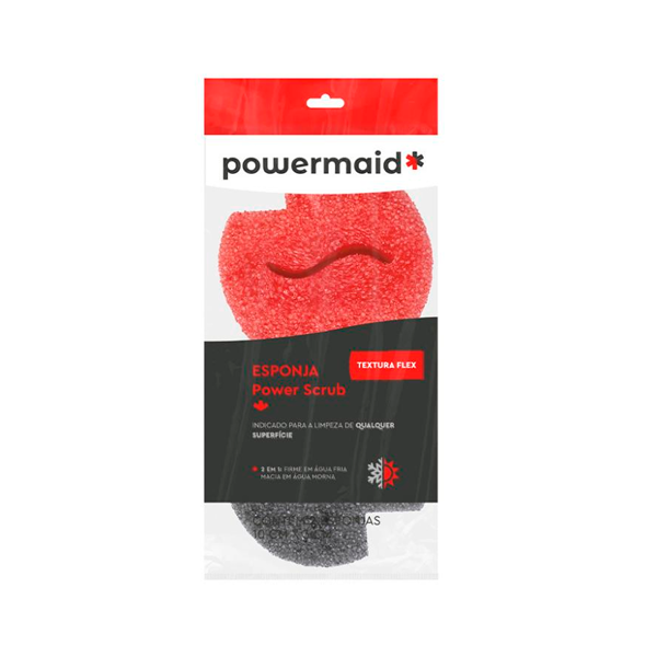 Esponja Power Scrub Powermaid c/2un