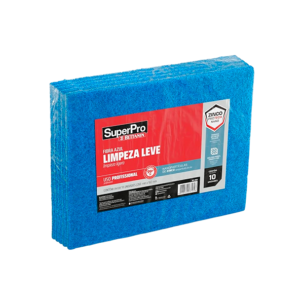 Fibra Limpeza Leve Azul