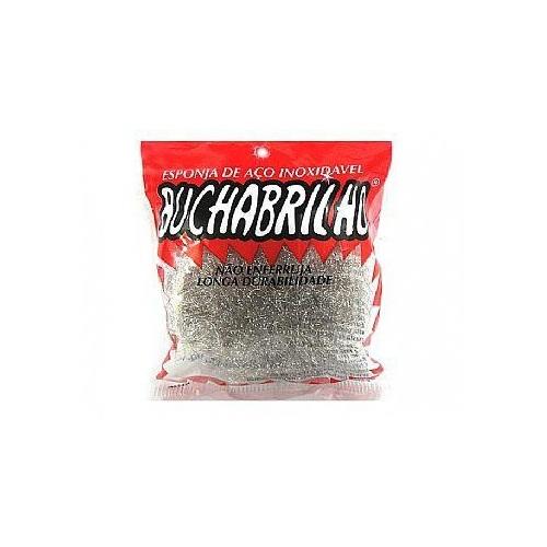 Esponja de Aço Inoxidável Bucha Brilho 1un
