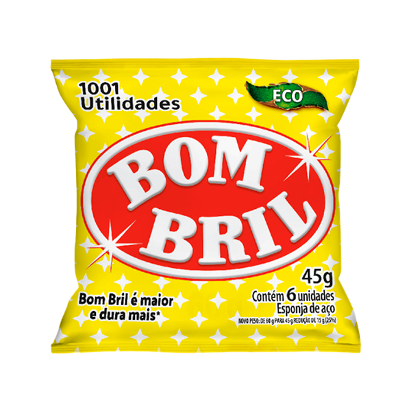 Esponja de Aço Bombril 6un