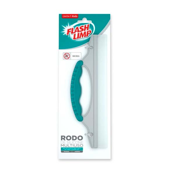 Rodo de Silicone Multiuso Flash Limp 1un Ref.: FLP7658