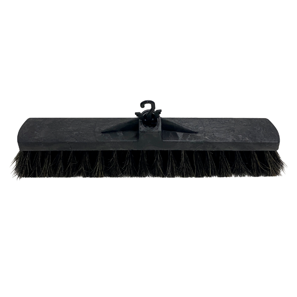 Vassoura Pelo Natural Base Plástica 40cm