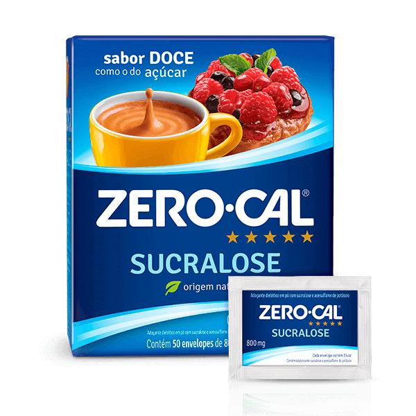 Adoçante em Pó Zero-Cal Sucralose c/50 Saches