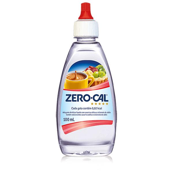 Adoçante Líquido Zero-Cal Sacarina 100ml