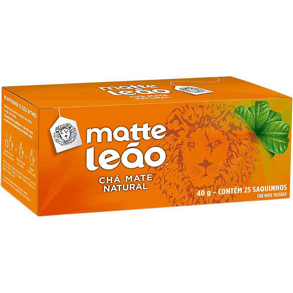 Chá Matte Leão Natural c/25 saquinhos