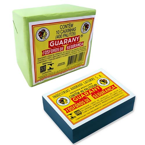 Fósforo Pinheiro / Guarany Pacote com 10 Caixas