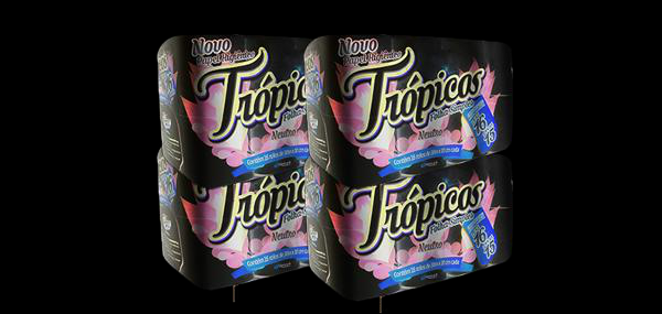 (FARDO) Papel Higiênico Trópicos 4x16 rolos de 30m
