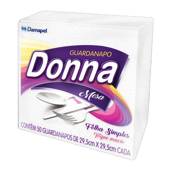 (PACOTE) Papel Guardanapo Donna Grande 50un