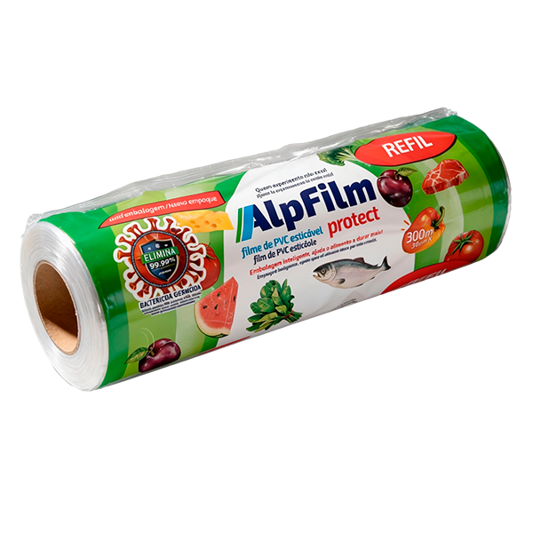 Filme de PVC Bobina 38cmx300m AlpFilm 1un