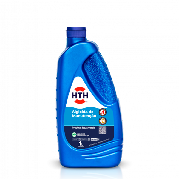 Previne Água Verde Algicida Manutenção HTH 1L